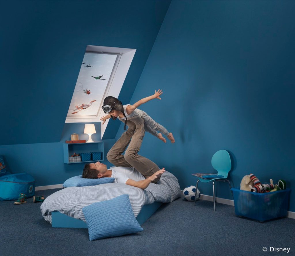 dakraam gordijnen, verduisterend, disney