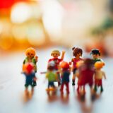 lego toys on white snow