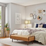 Rustig ingerichte slaapkamer