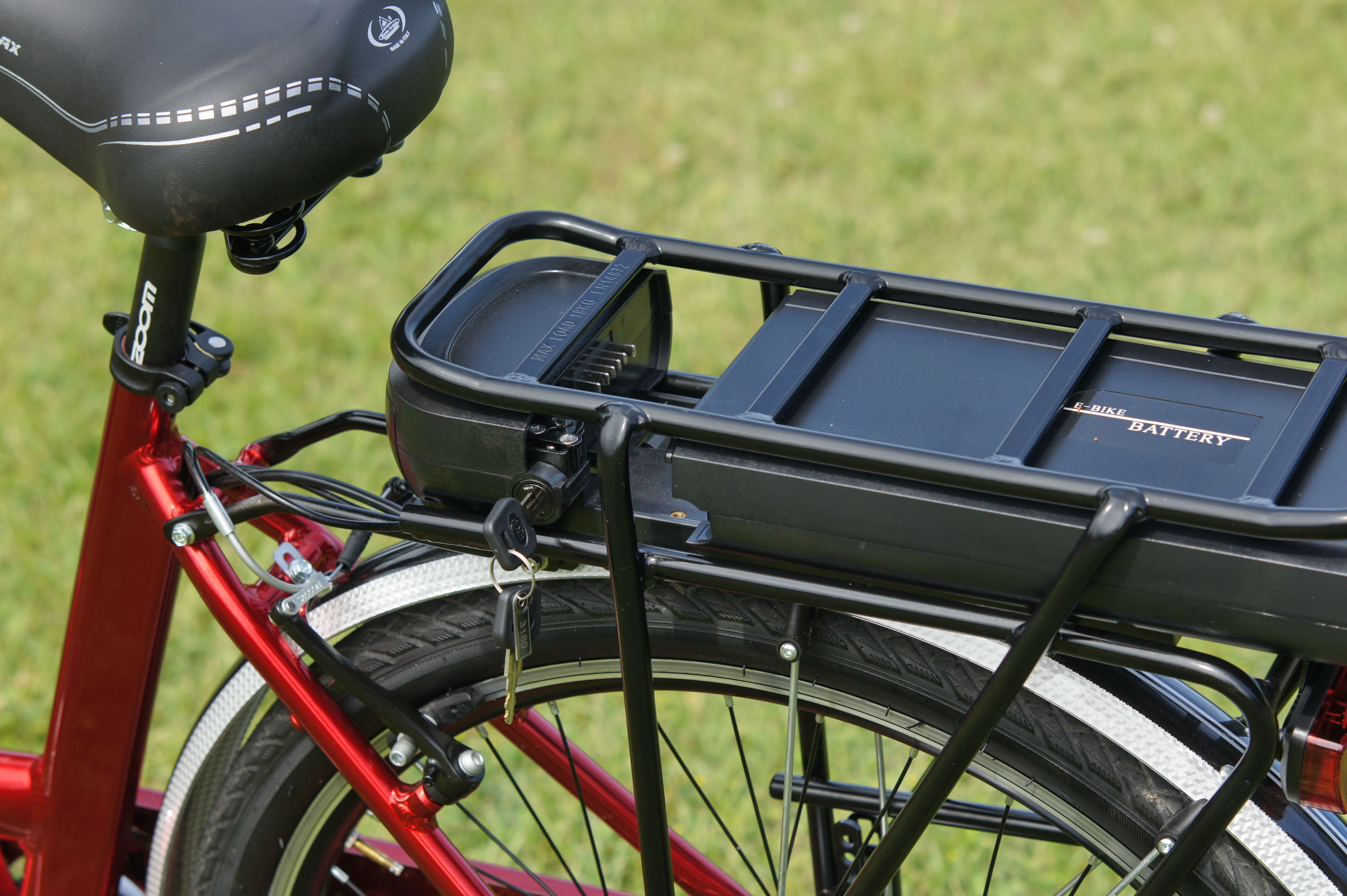 Accu van een elektrische fiets