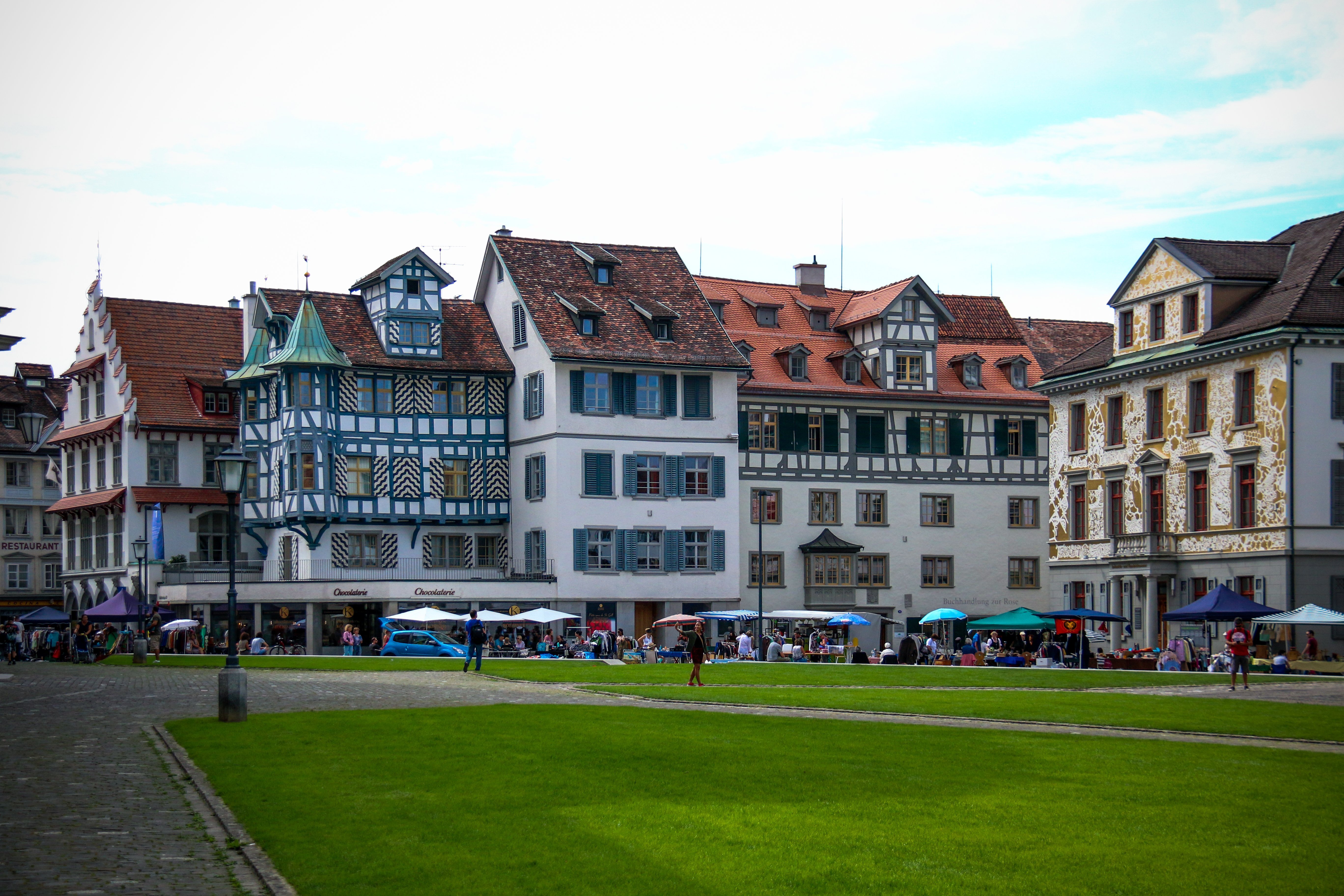 Bezoek St. Gallen en haar prachtige straatjes