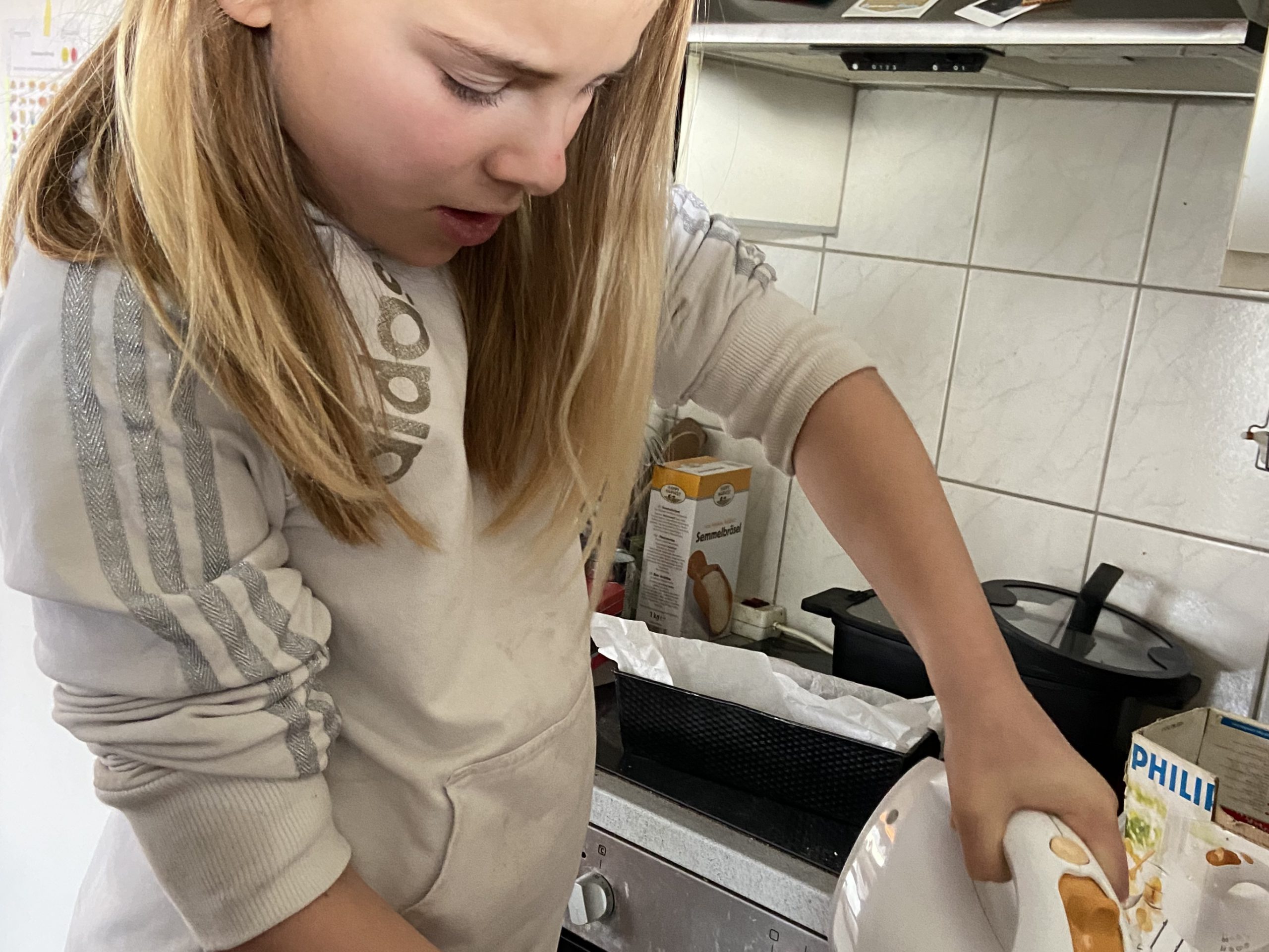kinderen vrij laten in de keuken