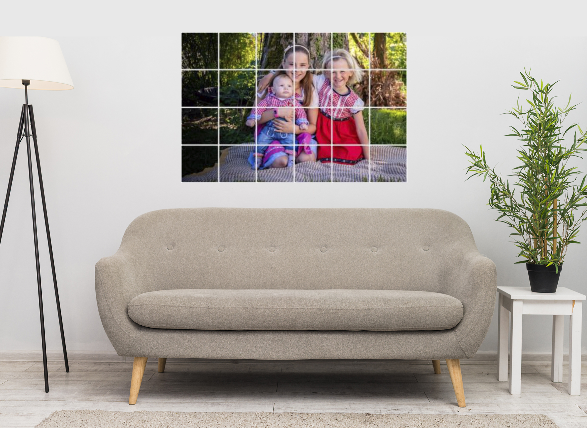 vakantieherinnering - foto op squares via fotocadeau