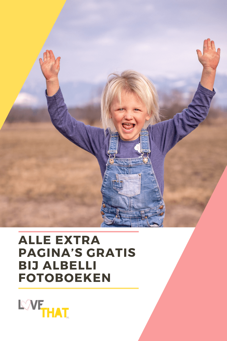 alle extra pagina's gratis bij albelli