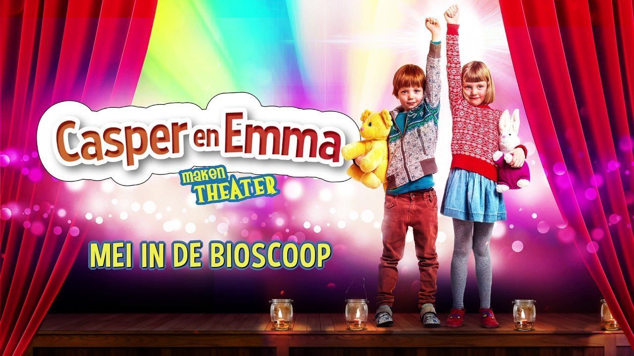 Casper en Emma maken theater